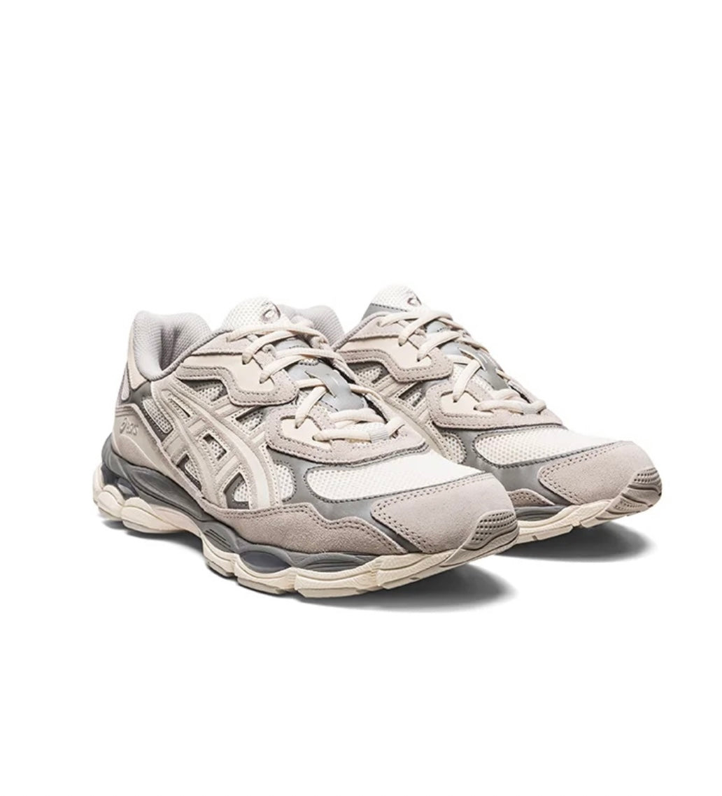 Asics gel creme grijs