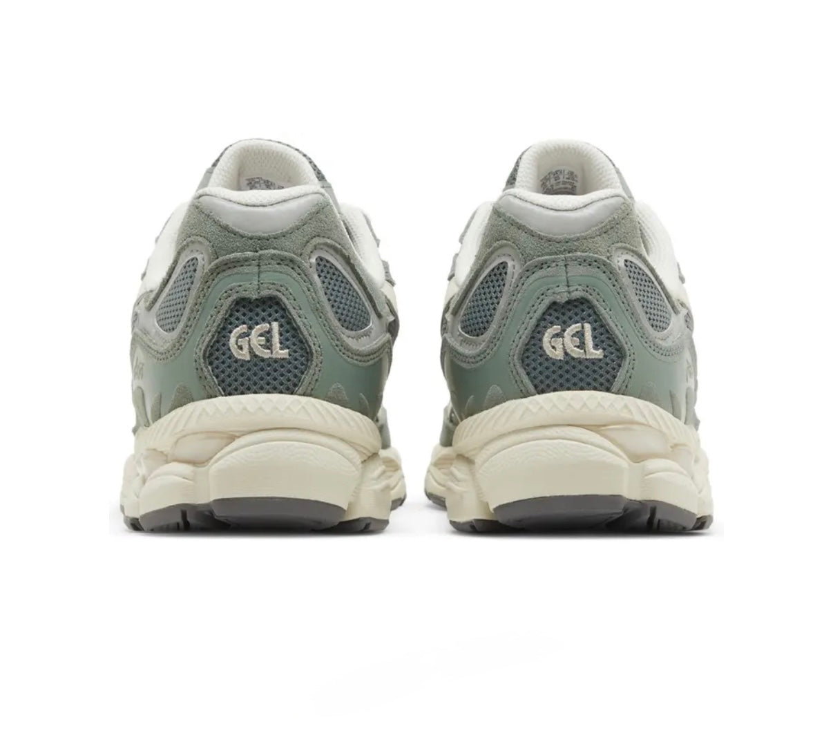Asics gel groen beige