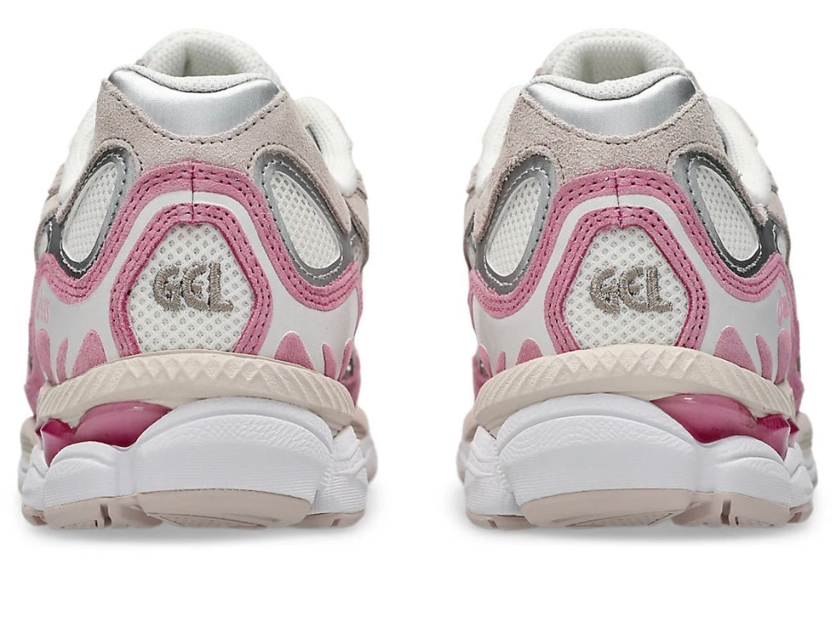 Asics gel roze zilver wit