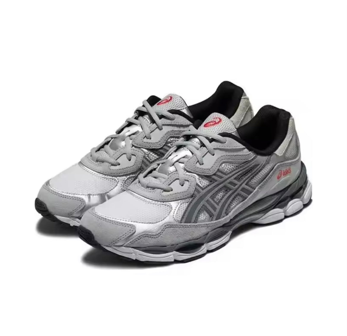 Asics gel grijs zilver