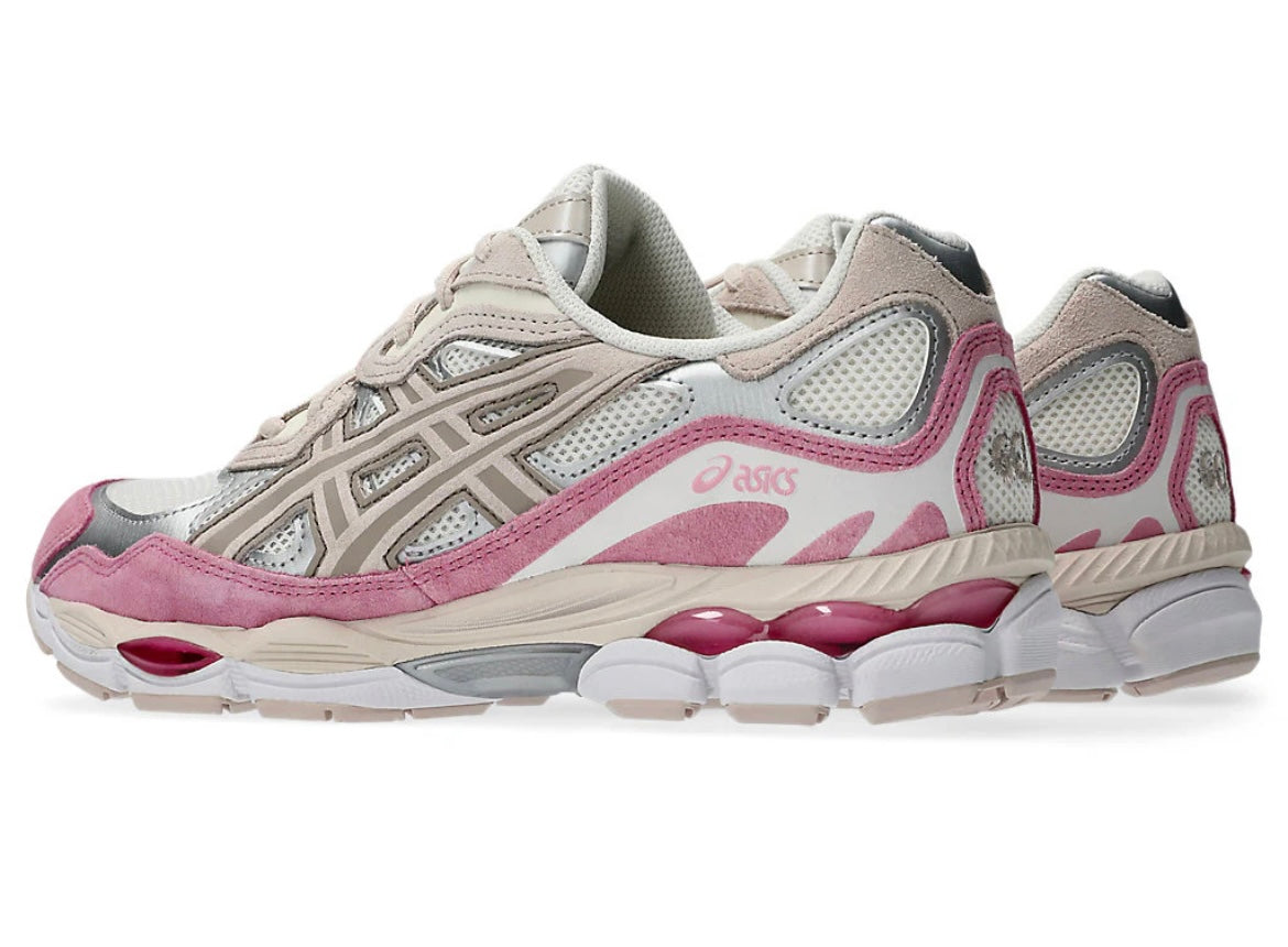 Asics gel roze zilver wit