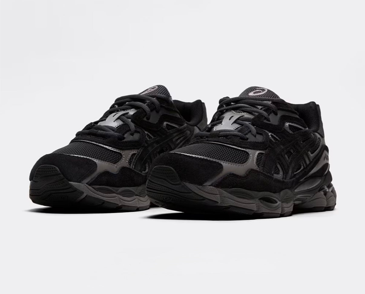 Asics gel zwart