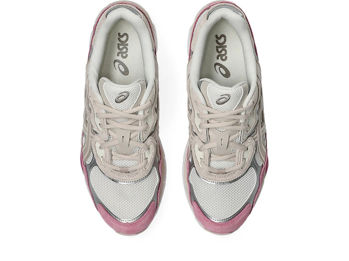 Asics gel roze zilver wit