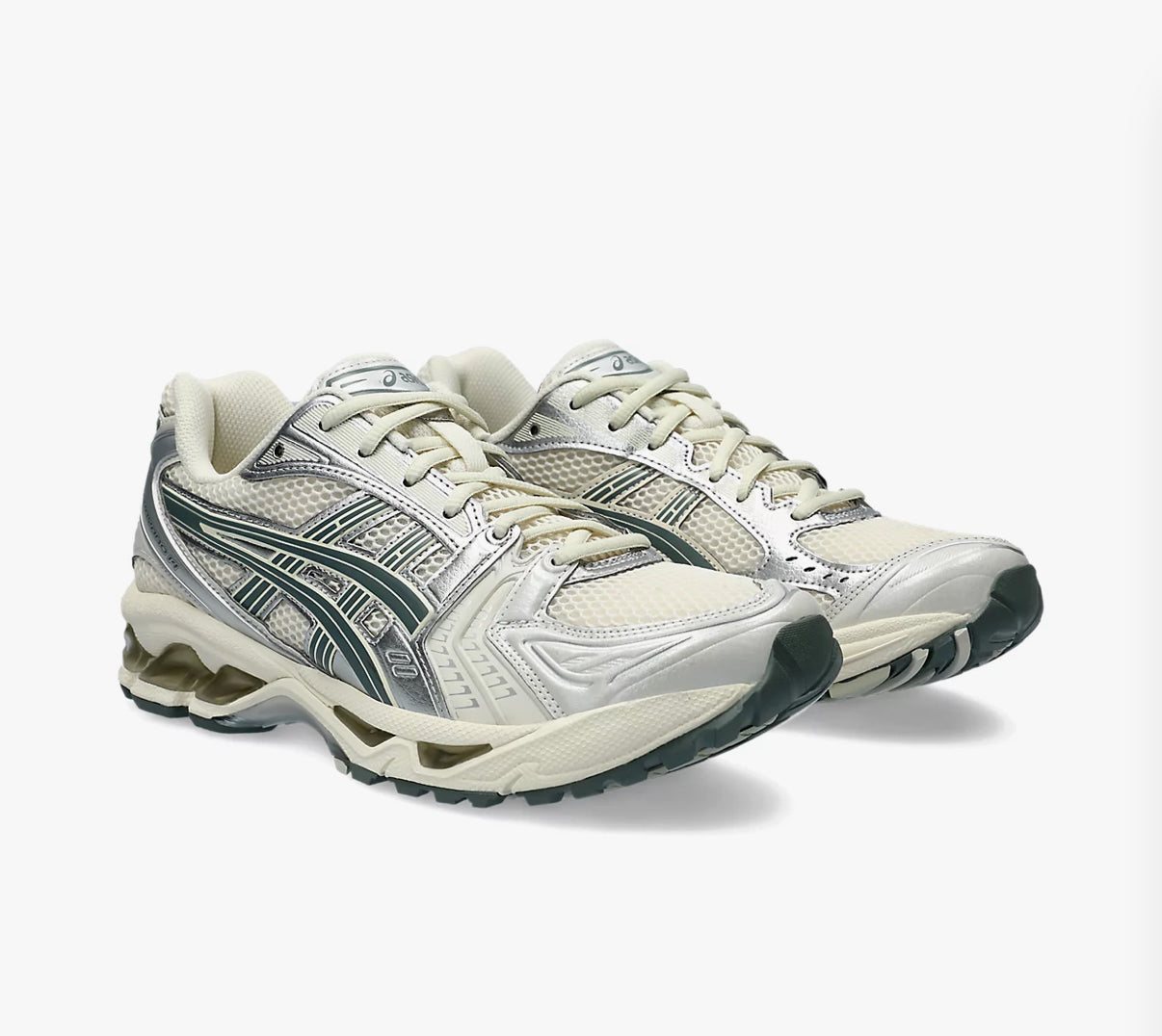 Asics gel kayano 14 wit zilver