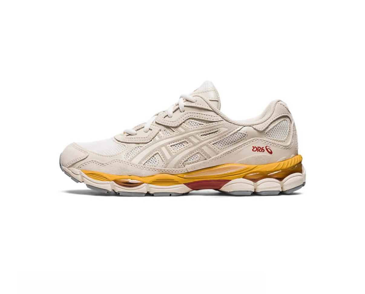 Asics gel beige geel