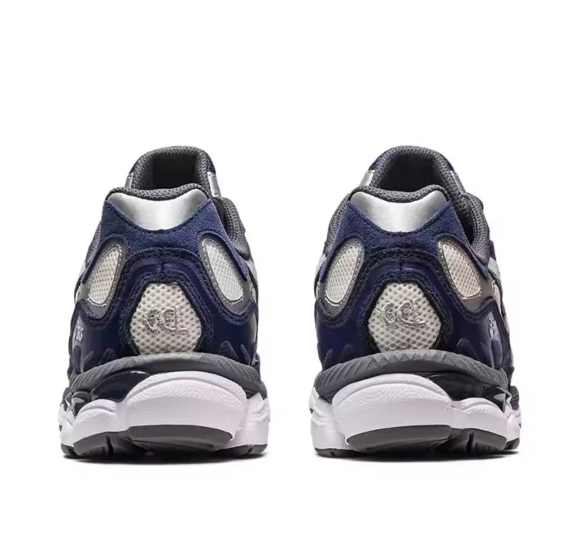 Asics gel blauw grijs wit