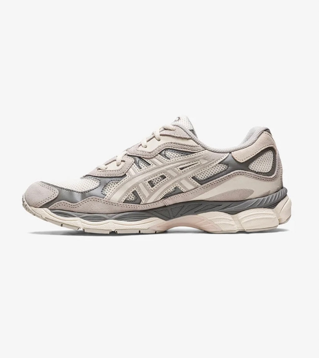 Asics gel creme grijs