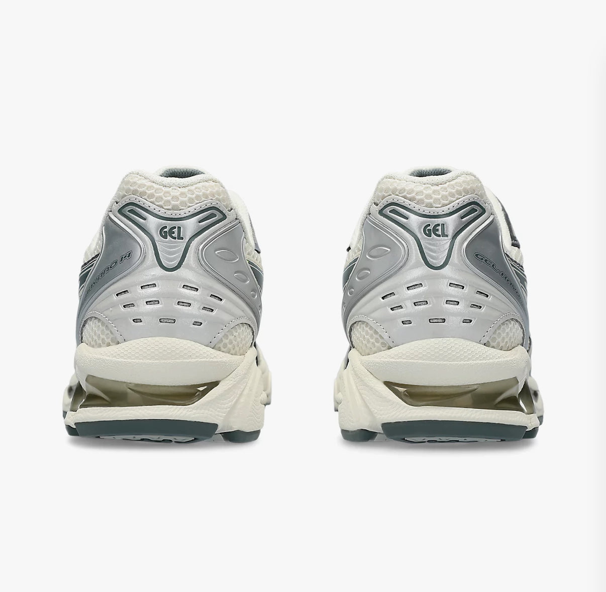 Asics gel kayano 14 wit zilver