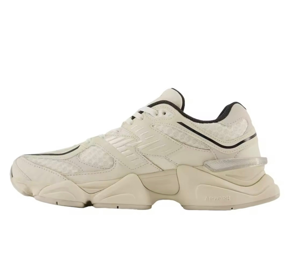 New balance 9060 creme zwart