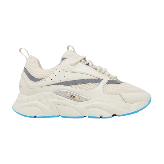 Dior b22 wit / blauw zool
