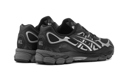 Asics gel zwart zilver