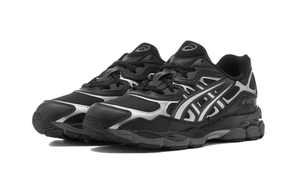 Asics gel zwart zilver