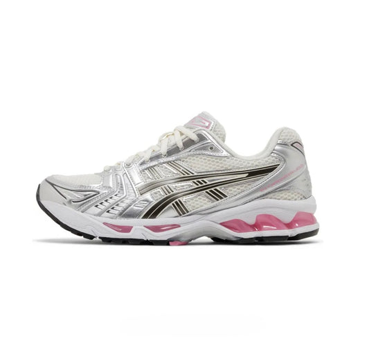 Asics gel kayano 14 wit silver roze