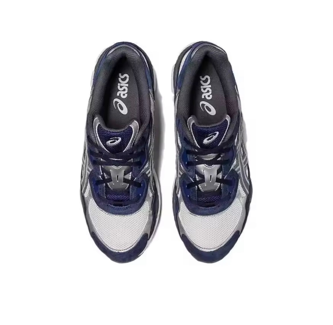 Asics gel blauw grijs wit