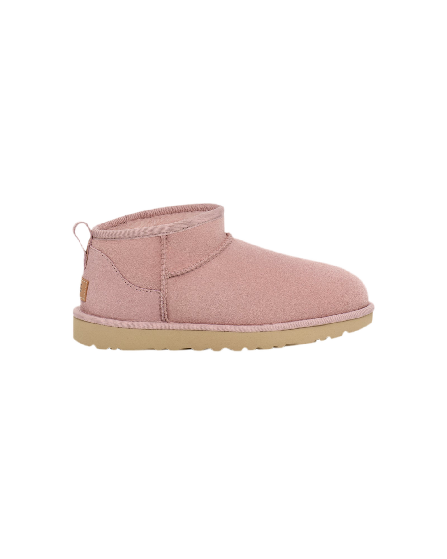 Uggs classic ultra mini roze bruin