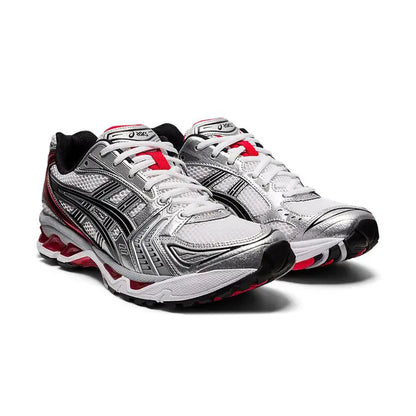 Asics gel kayano 14 wit zilver rood