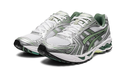 Asics gel kayano 14 zilver groen