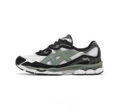 Asics zwart groen zilver