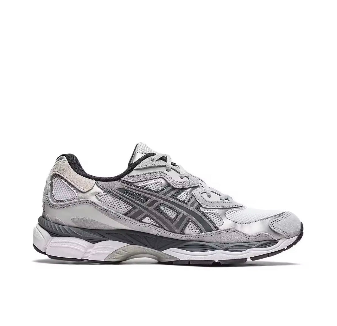 Asics gel grijs zilver