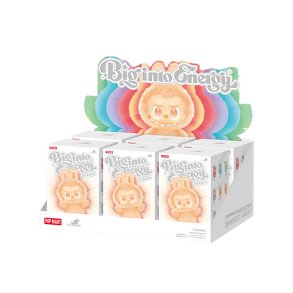 POP MART LABUBU THE MONSTERS BIG INTO ENERGY VINYL FACE BLIND BOX 6pc