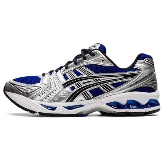 Asics gel kayano 14 zilver donkerblauw