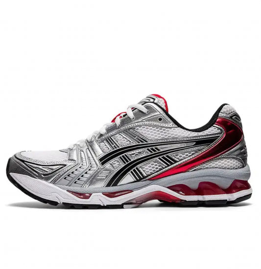 Asics gel kayano 14 wit zilver rood