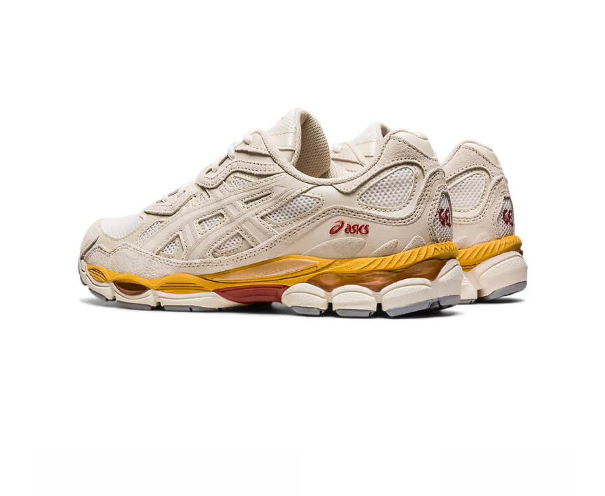 Asics gel beige geel